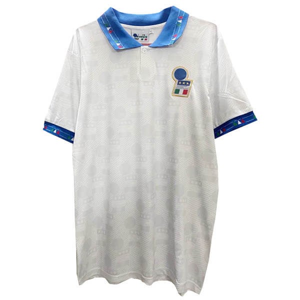 Trikot Italy Diadora Auswarts Retro 1994 Weiß